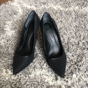 Kendall+Kylie Clara woven mesh Pointy toe pump